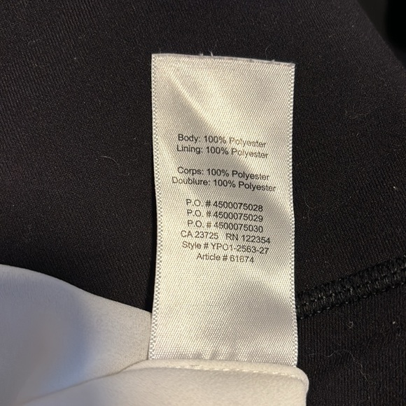 White Babaton Sleeveless Blouse. Medium. - Picture 6 of 6